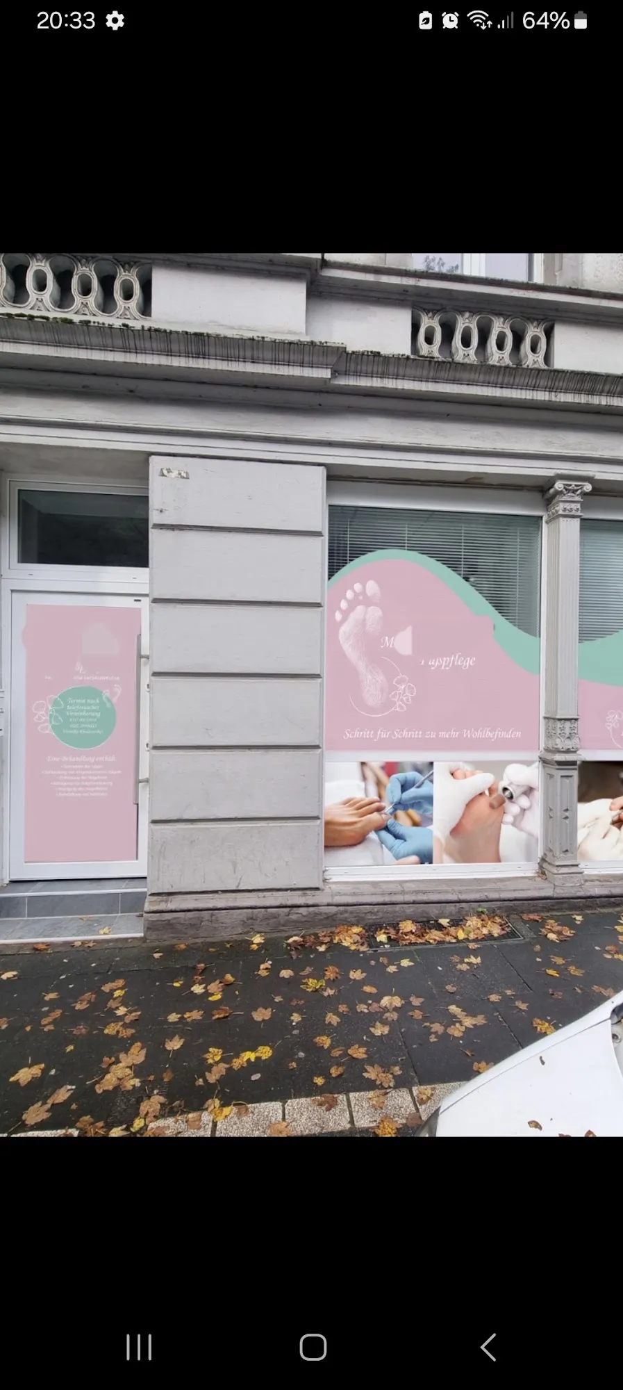 Außenansicht der Praxis an der Westkotter Straße